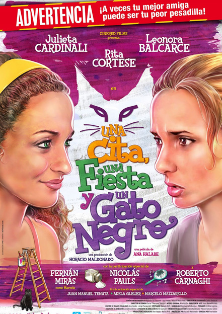 Una cita, una fiesta y un gato negro