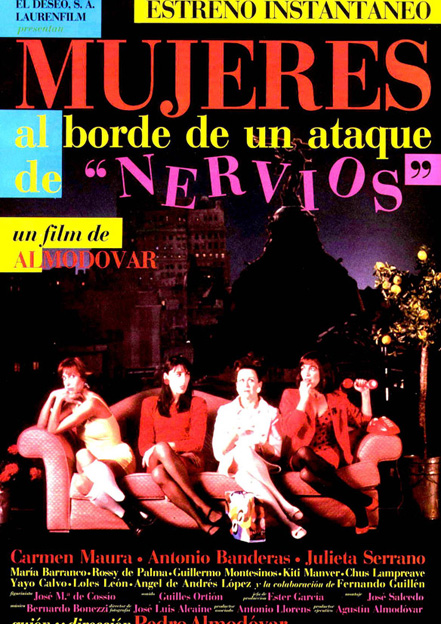 Mujeres al borde de un ataque de nervios